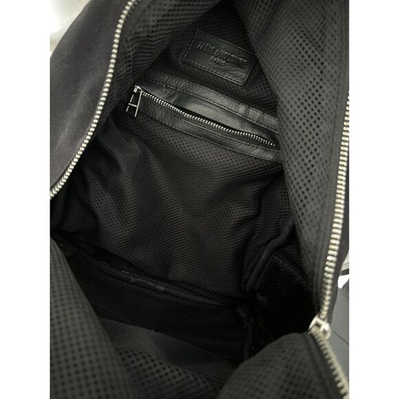 Zadig & Voltaire Arizona Canvas & Leather Backpack - Picture 14 of 15